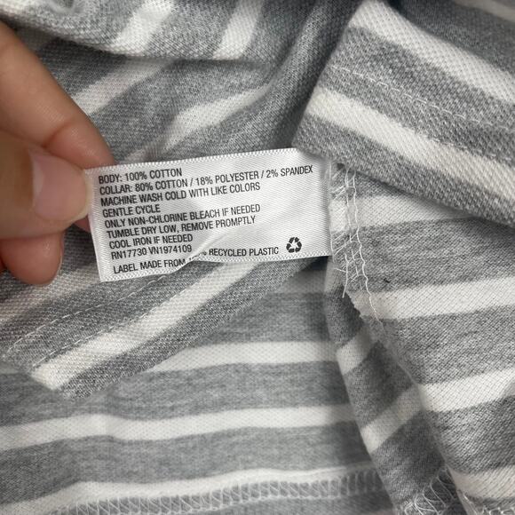 J4524 Wild Fable cropped polo shirt size XL - Picture 3 of 6